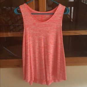Coral Flowy Tank Top